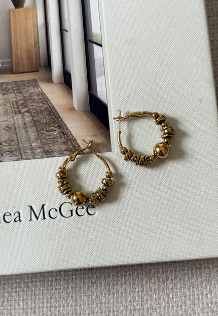 Famous Online Store Mini hoops met bedeltjes