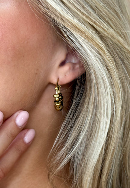 Famous Online Store Mini hoops met bedeltjes