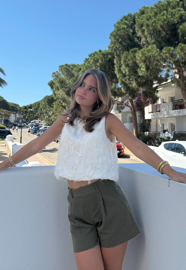 Famous Online Store Mirre top ecru