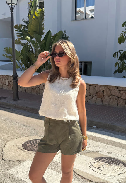 Famous Online Store Mirre top ecru