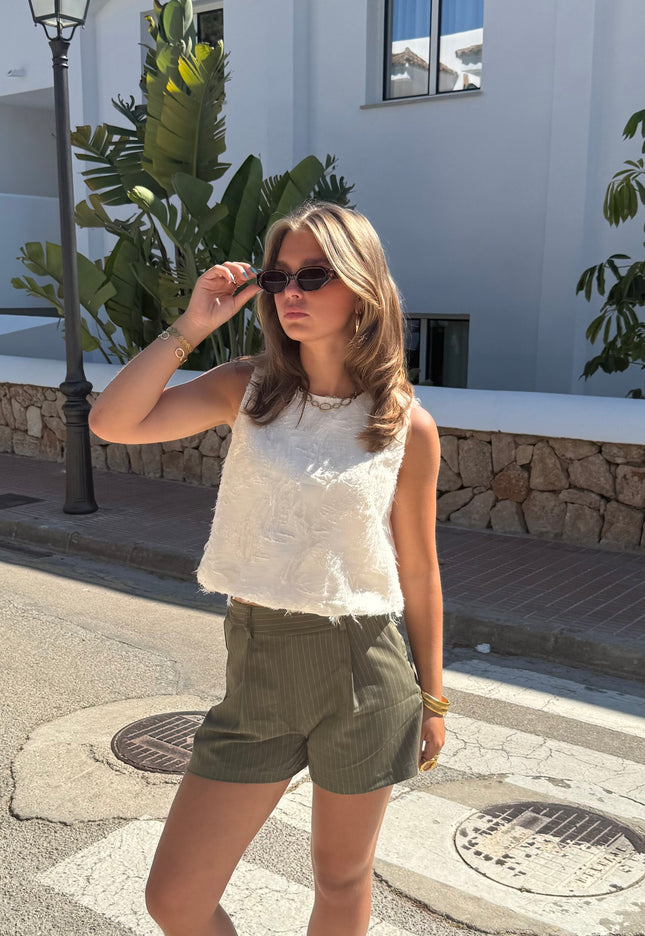 Famous Online Store Mirre top ecru