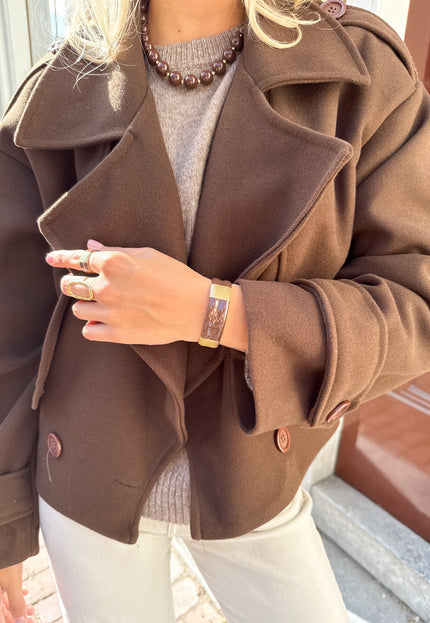 Famous Online Store Mocha bangle armband