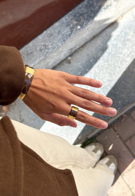 Famous Online Store Mocha ring