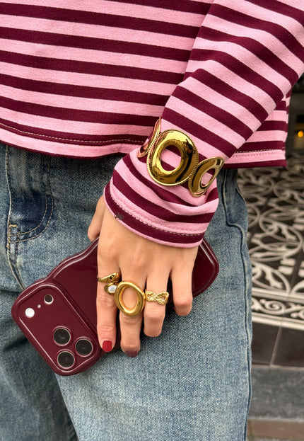 Famous Online Store Moon armband goud