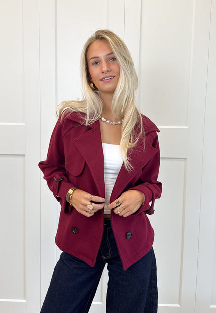 Famous Online Store My perfect coat bordeaux