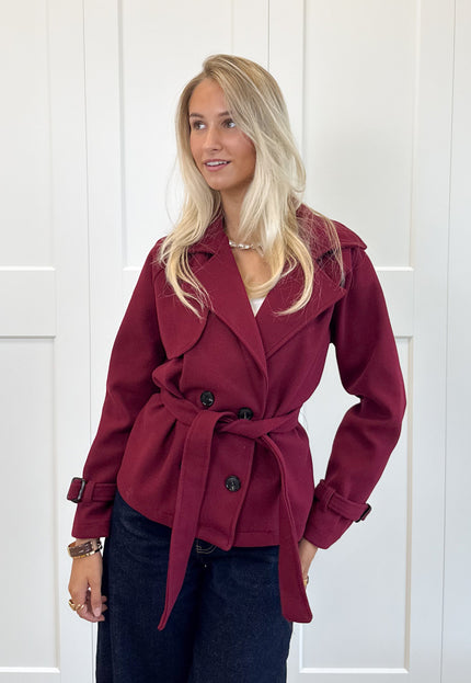 Famous Online Store My perfect coat bordeaux