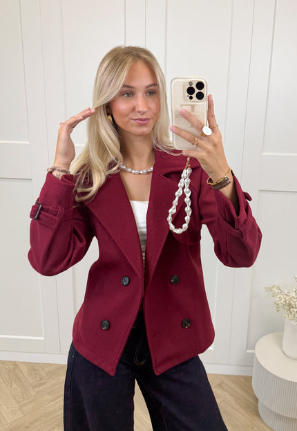 Famous Online Store My perfect coat bordeaux
