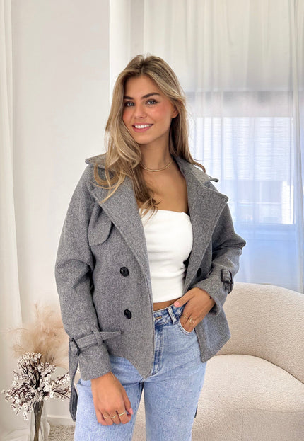 Famous Online Store My perfect coat grijs