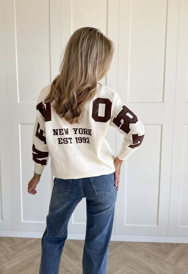 Famous Online Store New York trui beige