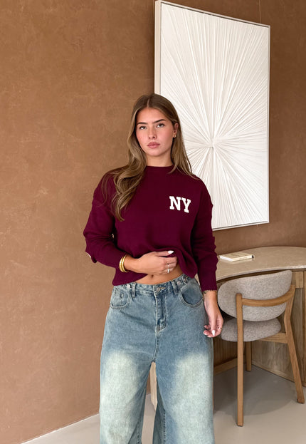 Famous Online Store New York trui bordeaux