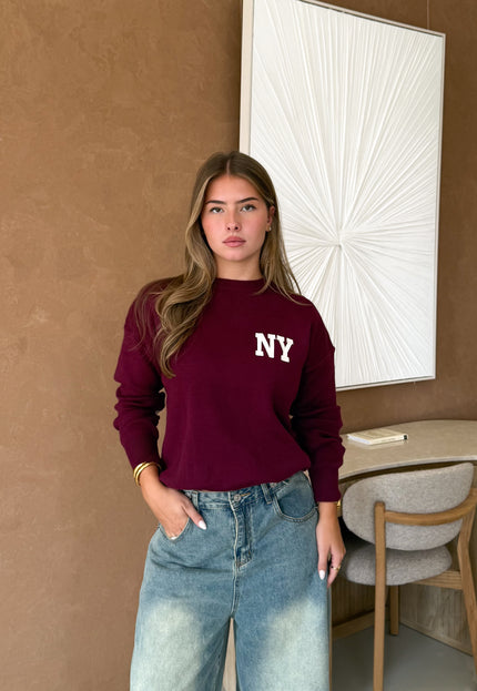 Famous Online Store New York trui bordeaux