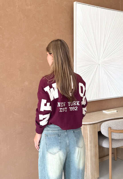 Famous Online Store New York trui bordeaux