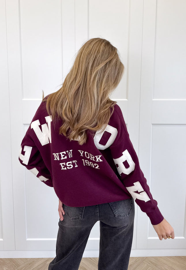 Famous Online Store New York trui bordeaux