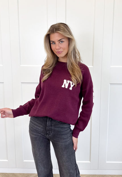 Famous Online Store New York trui bordeaux