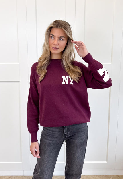 Famous Online Store New York trui bordeaux