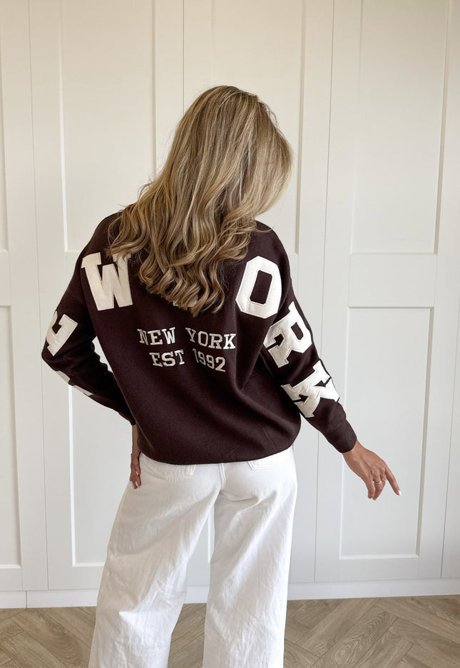 Famous Online Store New York trui bruin