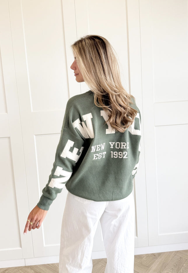 Famous Online Store New York trui groen