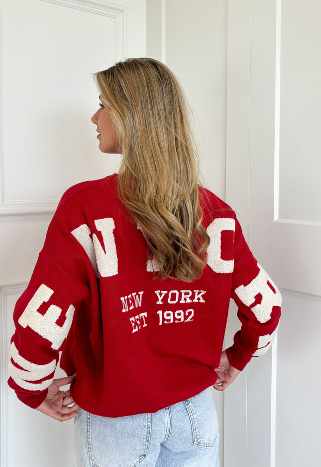 Famous Online Store New York trui rood