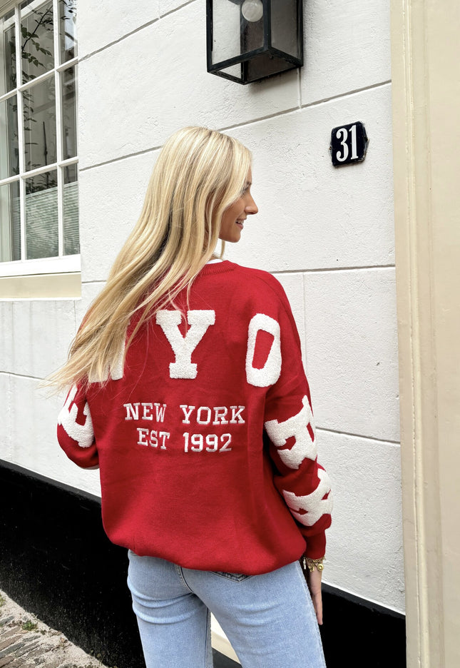 Famous Online Store New York trui rood