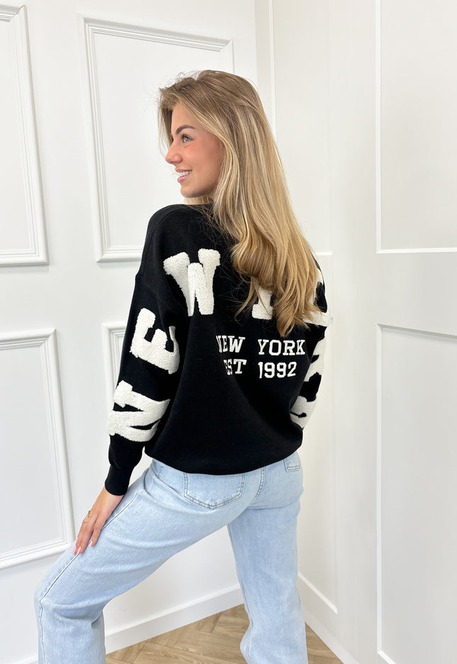 Famous Online Store New York trui zwart