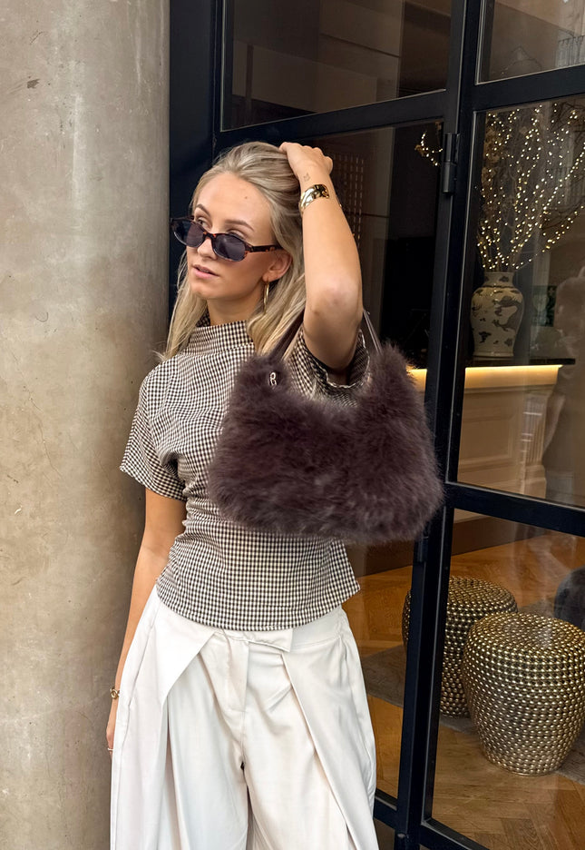 Famous Online Store Noëmi fluffy handtas