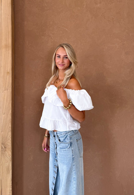 Famous Online Store Off shoulder Amy wit