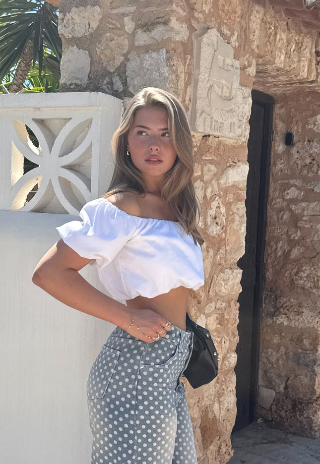 Famous Online Store Off shoulder Kiara top