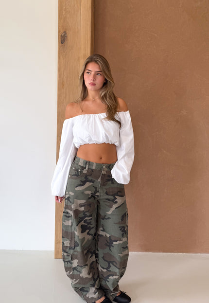 Famous Online Store Off shoulder Lena top wit