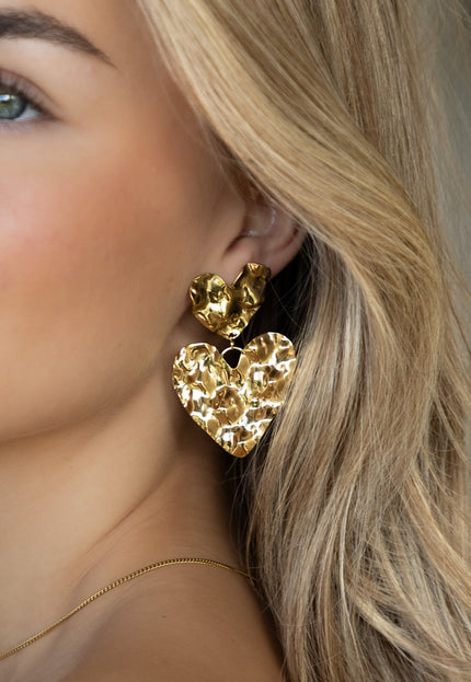Famous Online Store Oorbel Amoré gouden