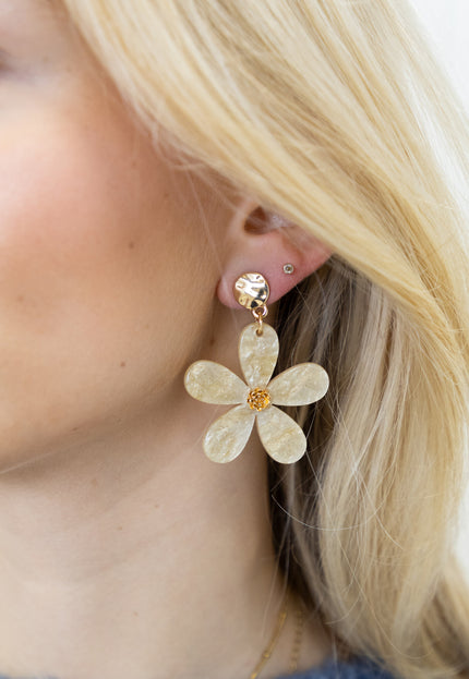 Famous Online Store Oorbel Bloom goud