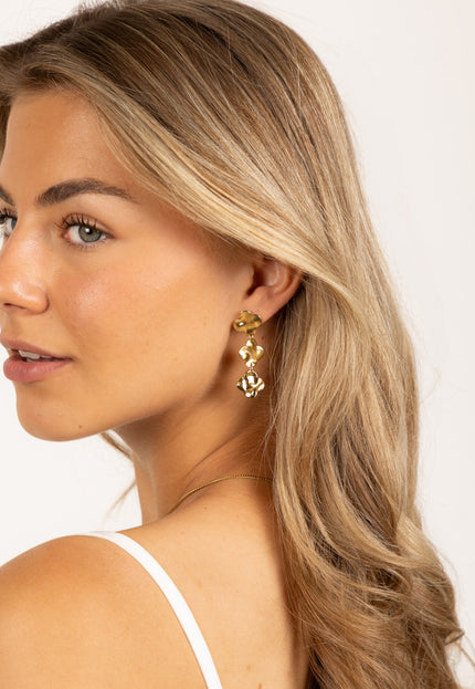 Famous Online Store Oorbel Clover goud