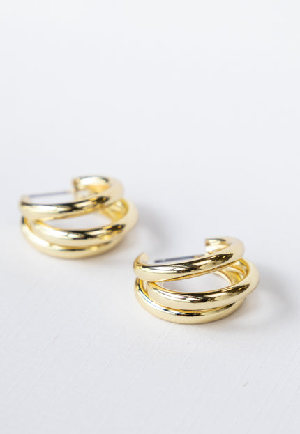 Famous Online Store Oorbel gold circle
