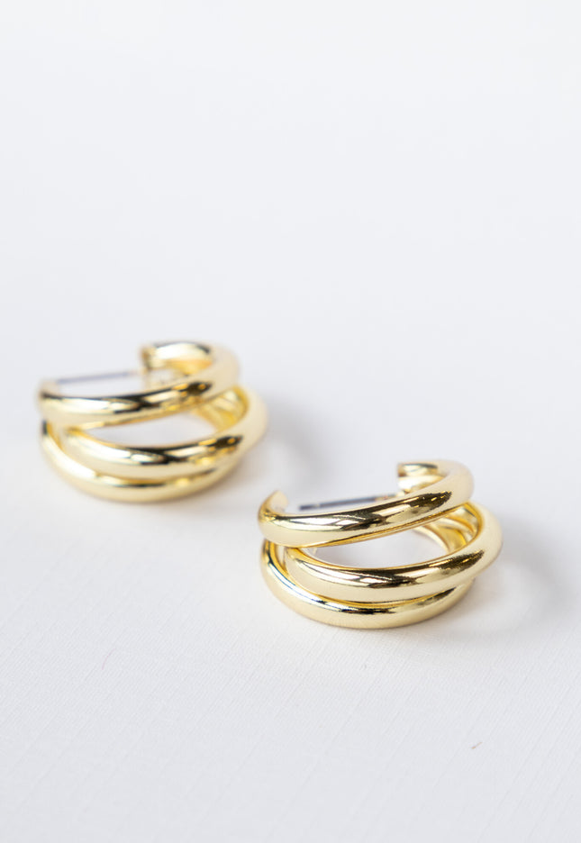 Famous Online Store Oorbel gold circle