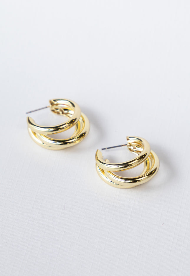 Famous Online Store Oorbel gold circle
