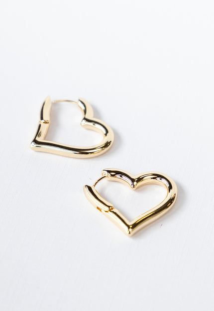Famous Online Store Oorbel gold heart