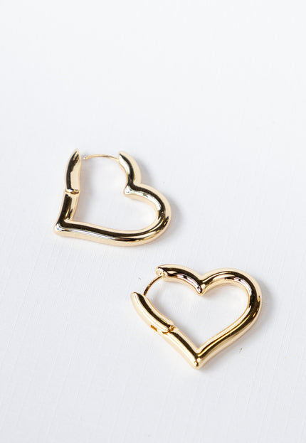 Famous Online Store Oorbel gold heart