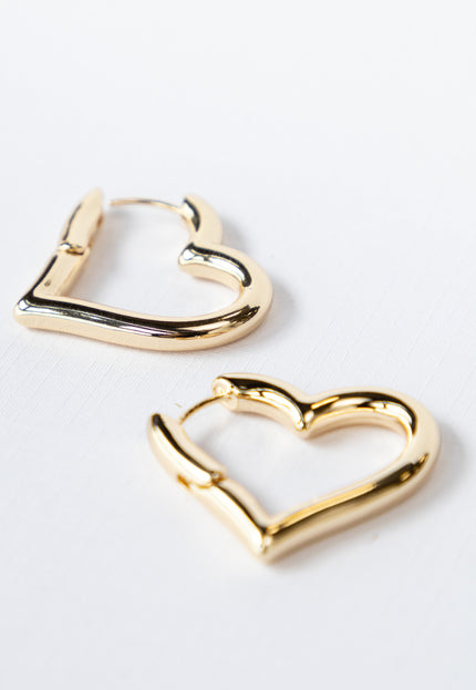 Famous Online Store Oorbel gold heart