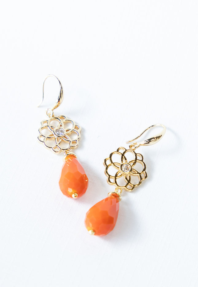 Famous Online Store Oorbel Maxima oranje