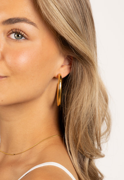 Famous Online Store Oorbel Solara goud