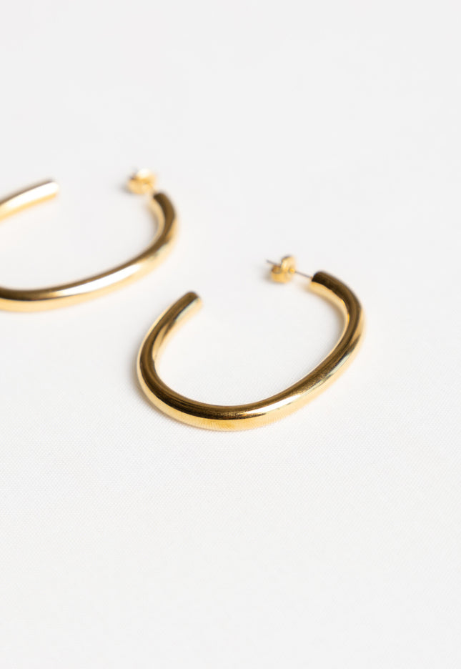 Famous Online Store Oorbel Solara goud