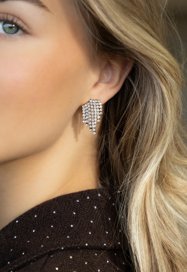 Famous Online Store Oorbel Sparkling Falls goud