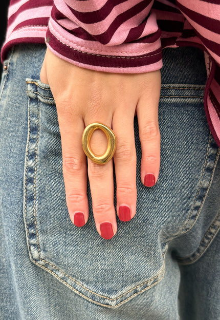 Famous Online Store Orbit ring goud