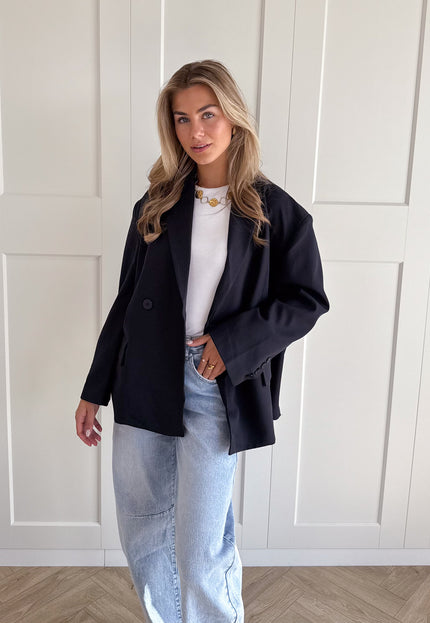 Famous Online Store Oversized blazer Aveline navy