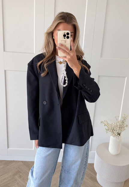 Famous Online Store Oversized blazer Aveline navy