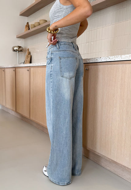 Famous Online Store Oversized button jeans
