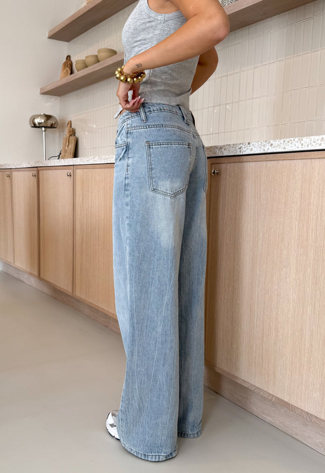 Famous Online Store Oversized button jeans
