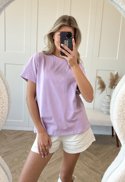 Famous Online Store Oversized T-shirt lila