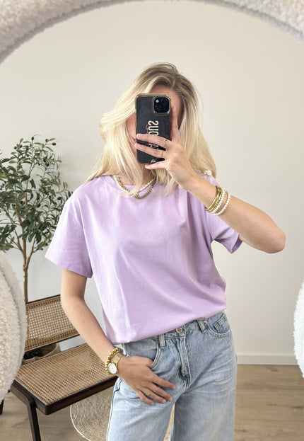Famous Online Store Oversized T-shirt lila