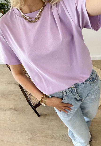 Famous Online Store Oversized T-shirt lila