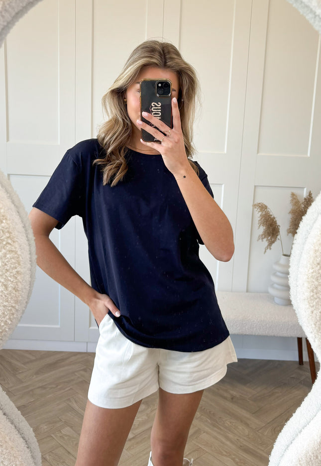 Famous Online Store Oversized T-shirt navy